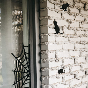 Halloween Mice and Cobwebs